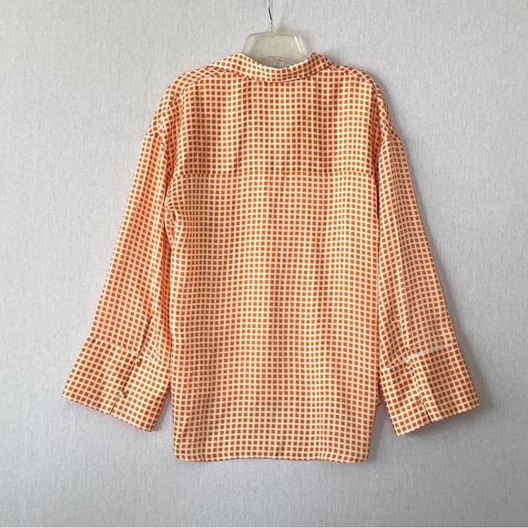 Club Monaco Gingham Popover Pocket Shirt - Picture 7 of 10